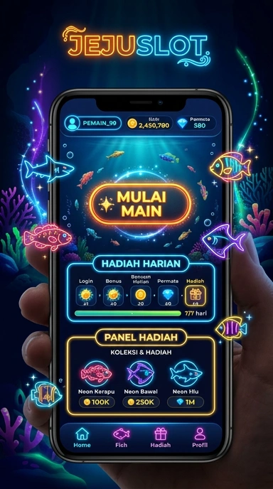 Cuplikan layar menu unduhan jejuslot untuk perangkat Android
