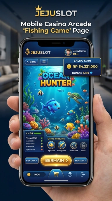 Galeri pratinjau visual jejuslot build APK resmi terbaru